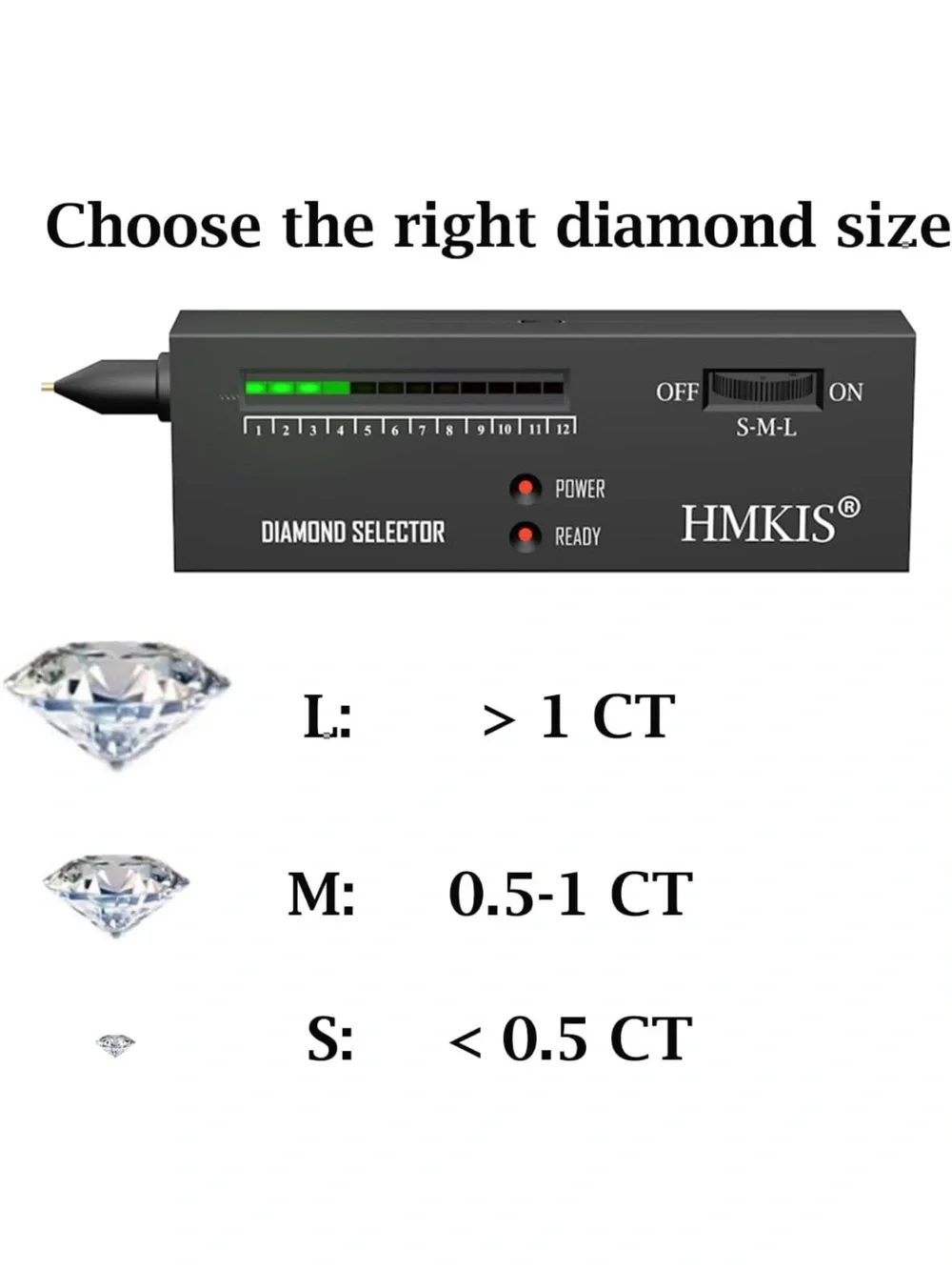 HMKIS Diamond Selector II Diamond Tester – New in Box